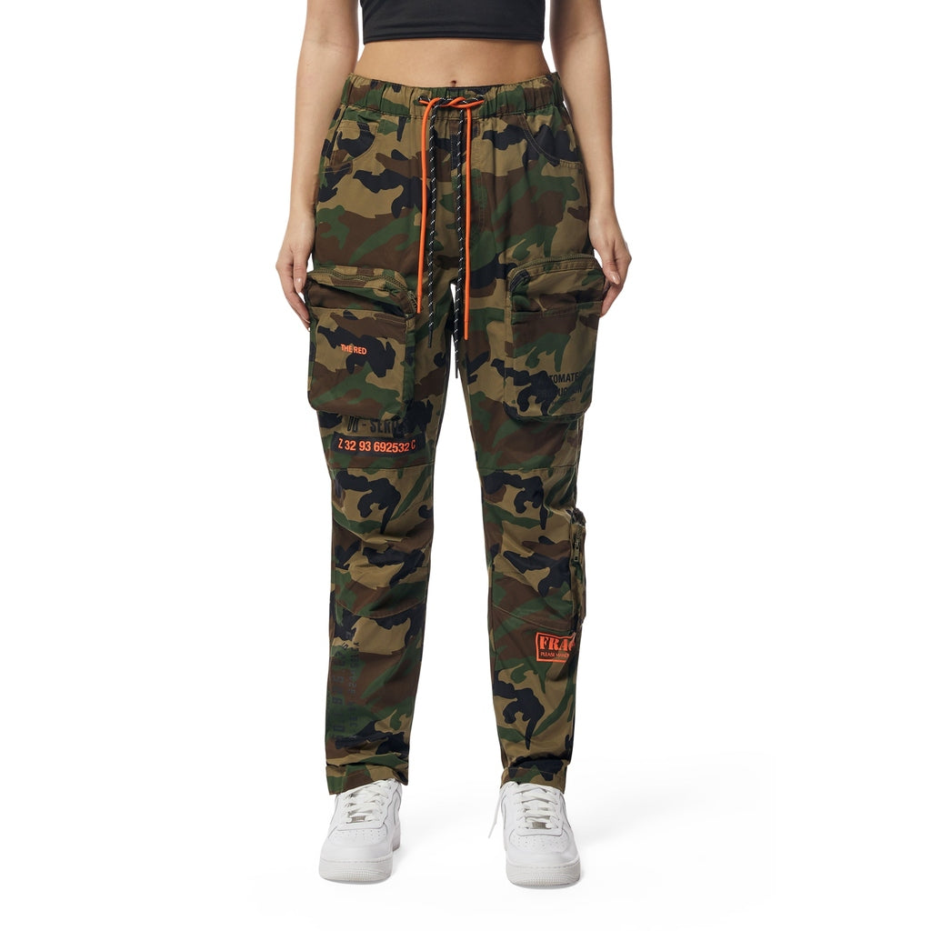 Camo utility vest & jogger set with 3d pockets sale