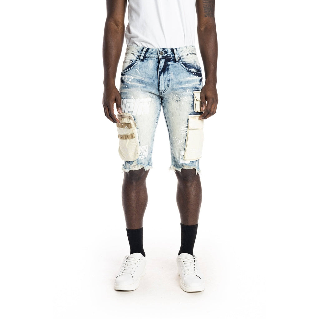 Big & tall denim on sale shorts