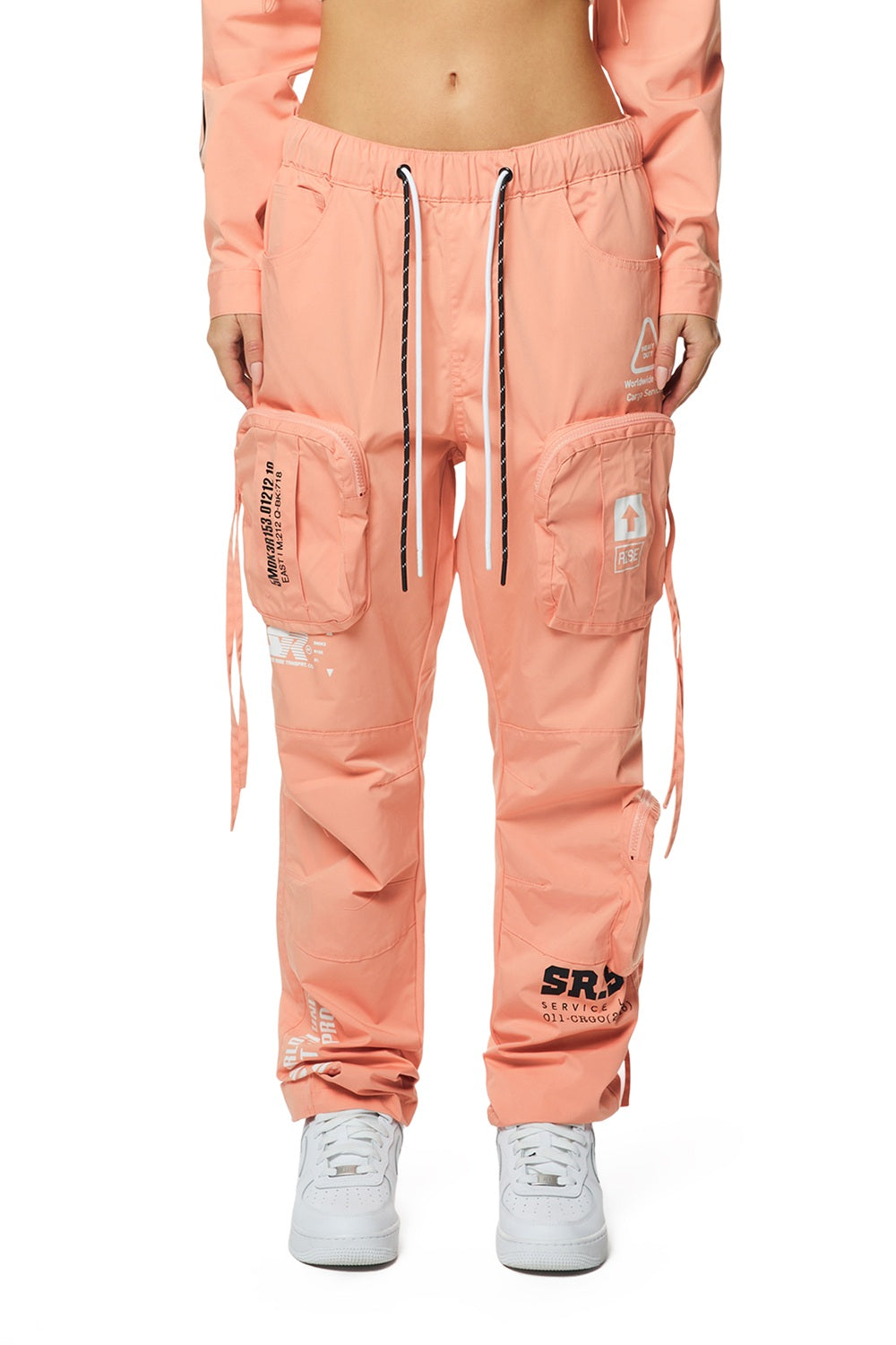 Relaxed Slouched Utility Cargo - Sand Coral – SMOKERISENY.COM