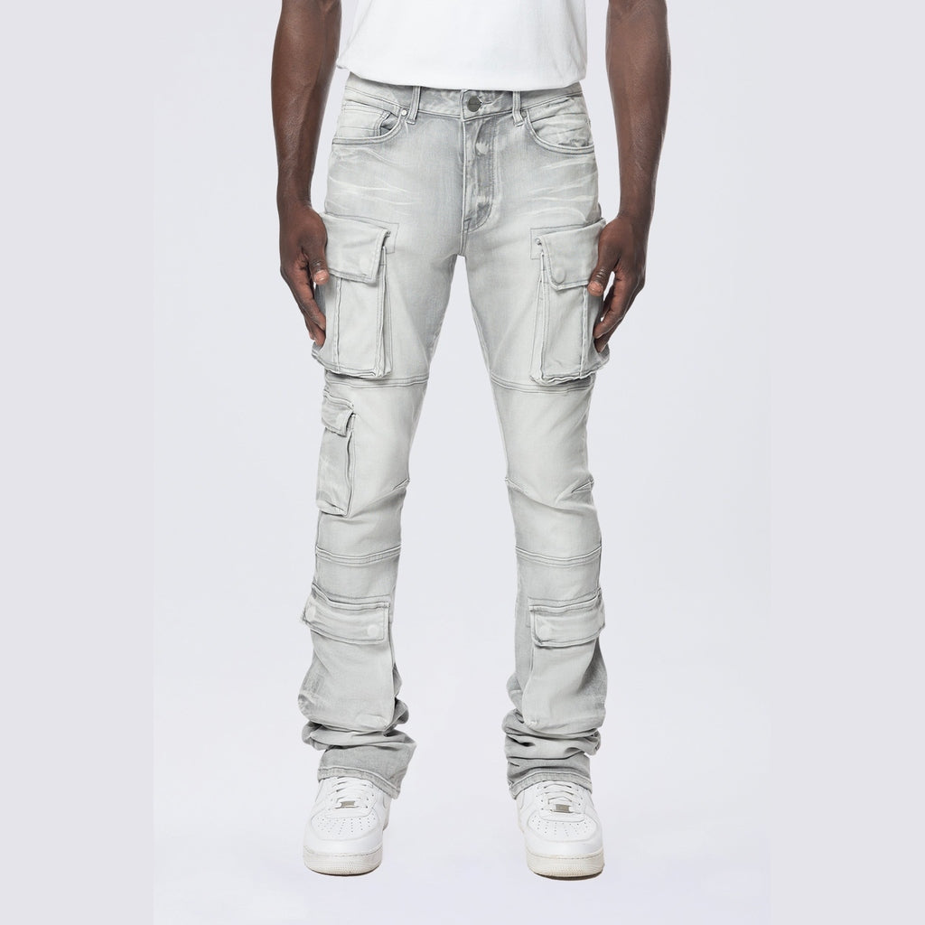 パンツ smoke rise stacked pants Smoke Rise Stacked Flare Cargo Jeans – DTLR