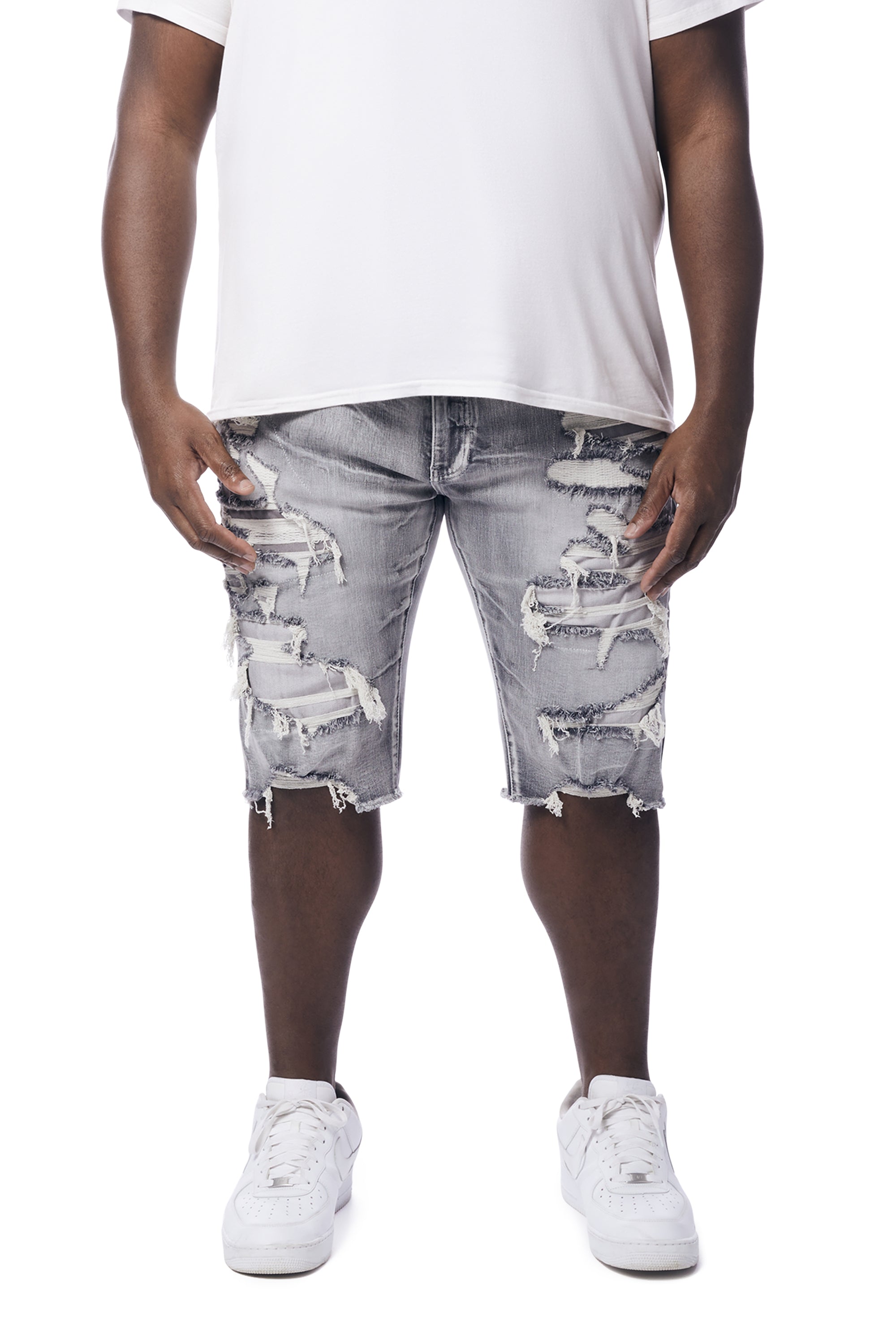 Big and sale tall ripped shorts