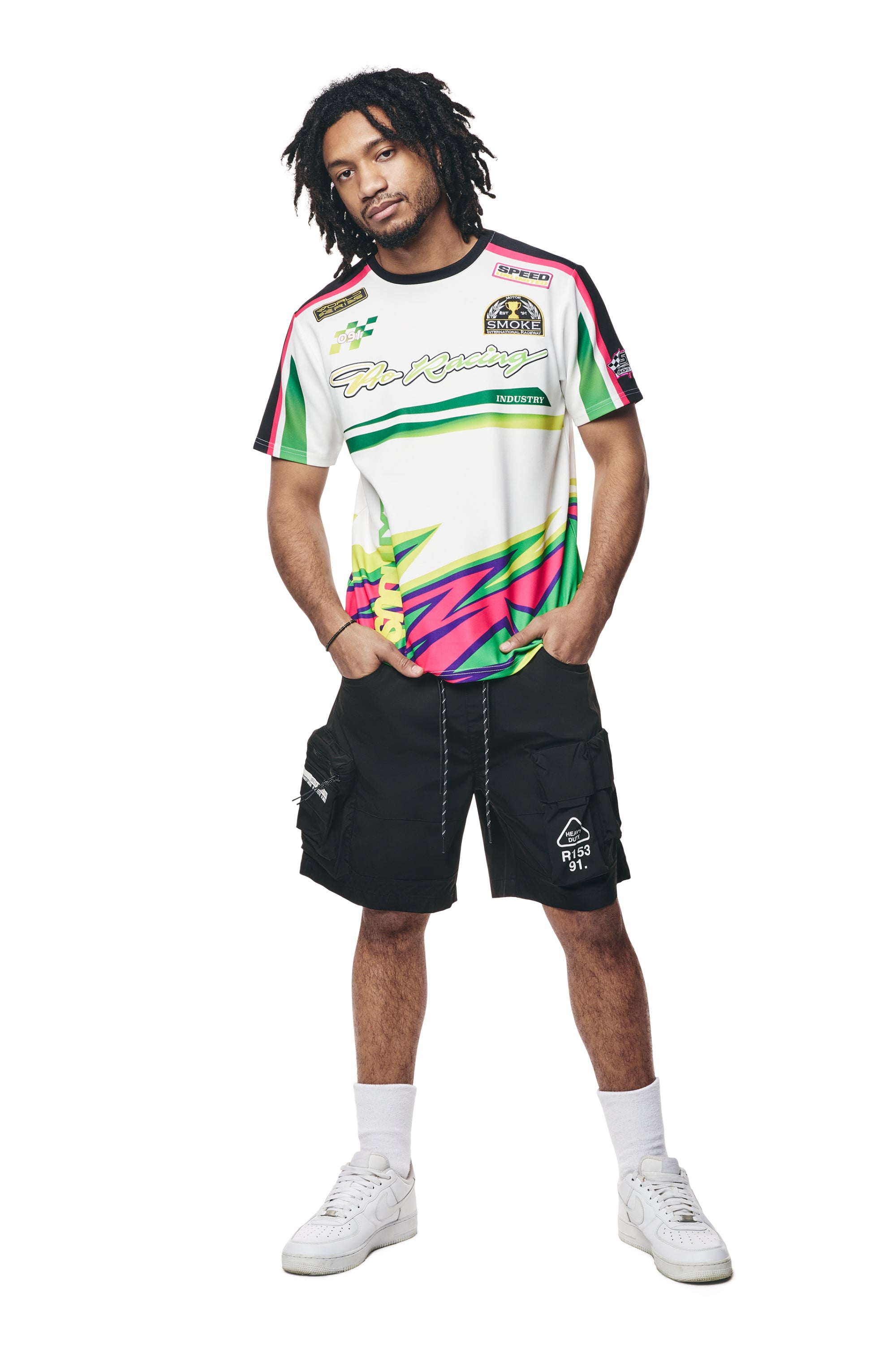 Racing Sublimation SS T-Shirt - Neon