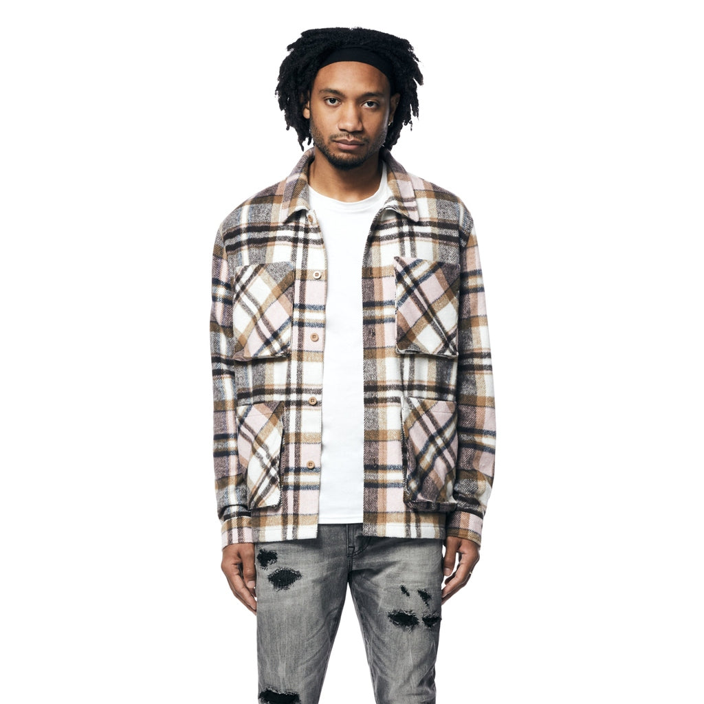 Plaid Flannel Overshirt