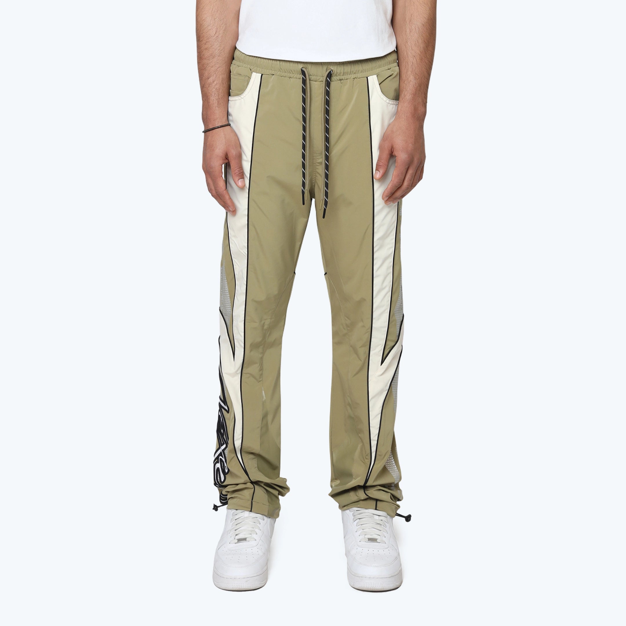 Straight Vortex Windbreaker Pants - Dried Herb - Smoke Rise NY