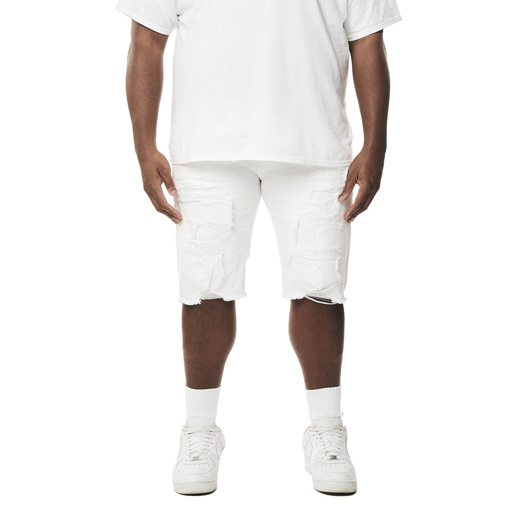 Big And Tall White Cargo Shorts