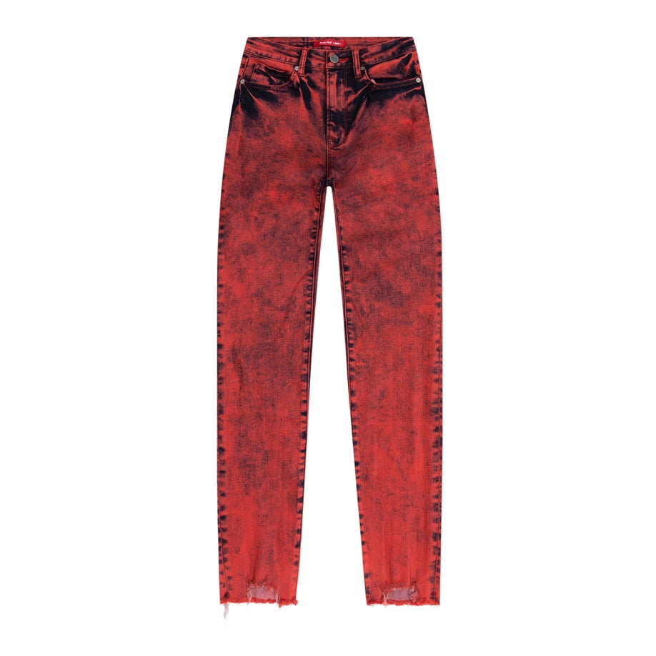 Over Dyed Fashion Denim Pants