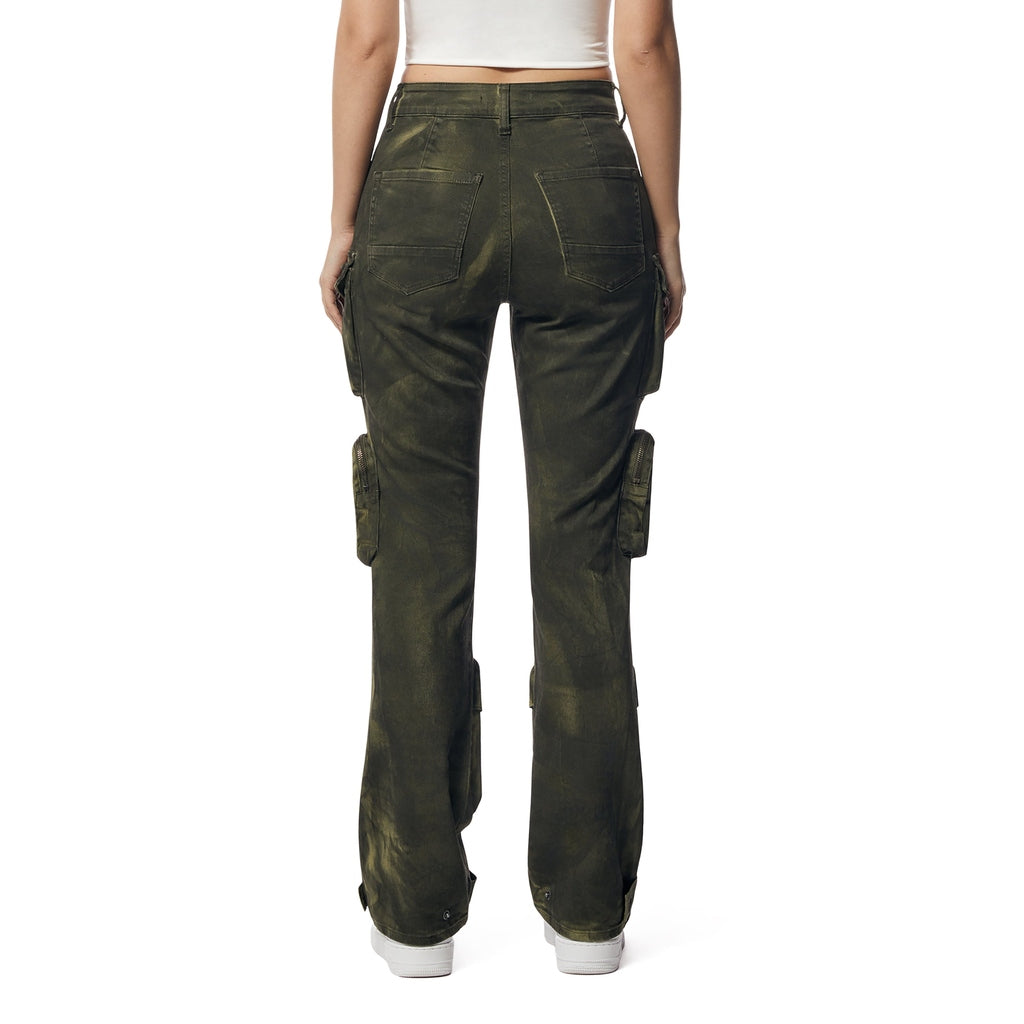 Smoke Rise RED Pigment Dyed Utility Twill Pants - Clover Green