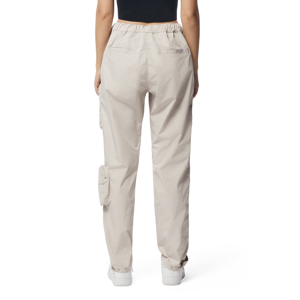 Smoke Rise RED Windbreaker 3D Pocket Utility Joggers - Silver Grey