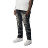 Big & Tall - Lightning Effect Jeans