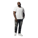 Big & Tall - Lightning Effect Jeans