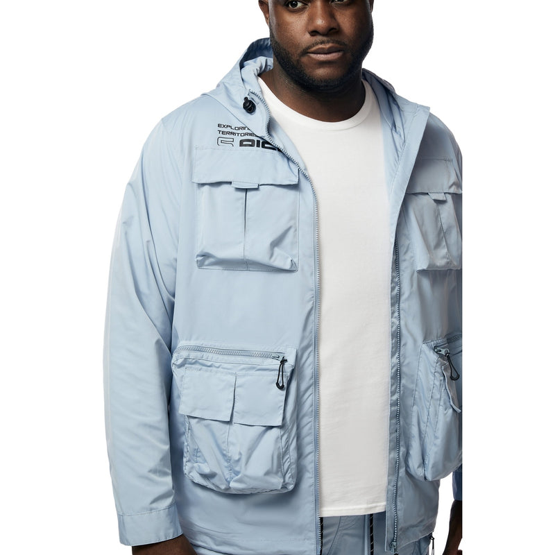 Big & Tall - Windbreaker Utility Jacket