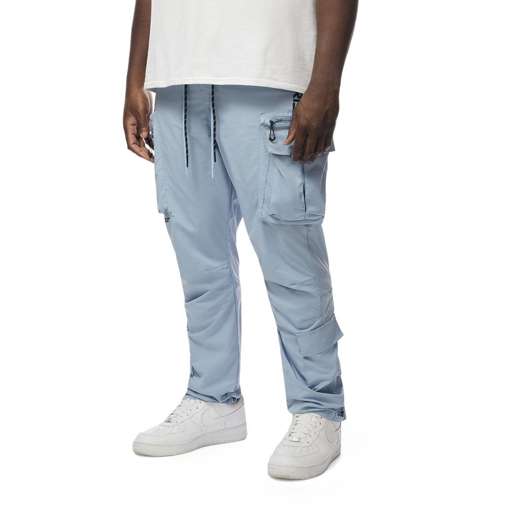 Smoke Rise Big and Tall Big and Tall - Utility Windbreaker Pants - Pale Blue