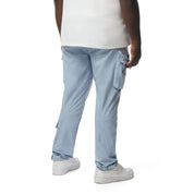 Smoke Rise Big and Tall Big and Tall - Utility Windbreaker Pants - Pale Blue