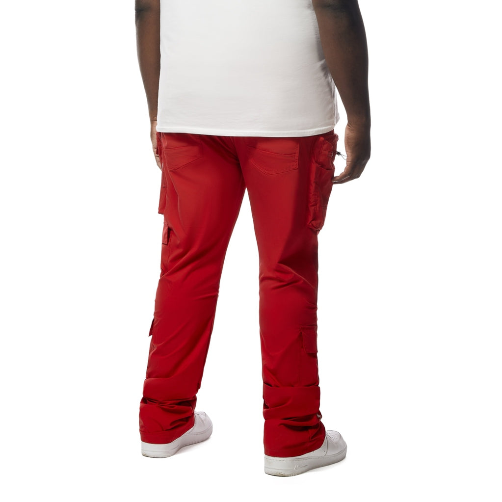 Smoke Rise Big and Tall Big and Tall - Utility Windbreaker Pants - Red