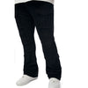 Big And Tall Utility Pocket Twill Pants - Jet Black