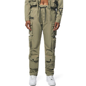 Smoke Rise RED Utility Windbreaker Pants - Light Olive