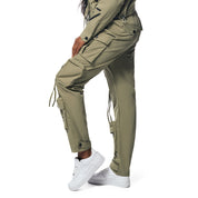 Smoke Rise RED Utility Windbreaker Pants - Light Olive