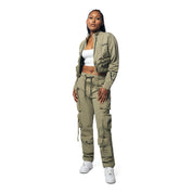 Smoke Rise RED Utility Windbreaker Pants - Light Olive