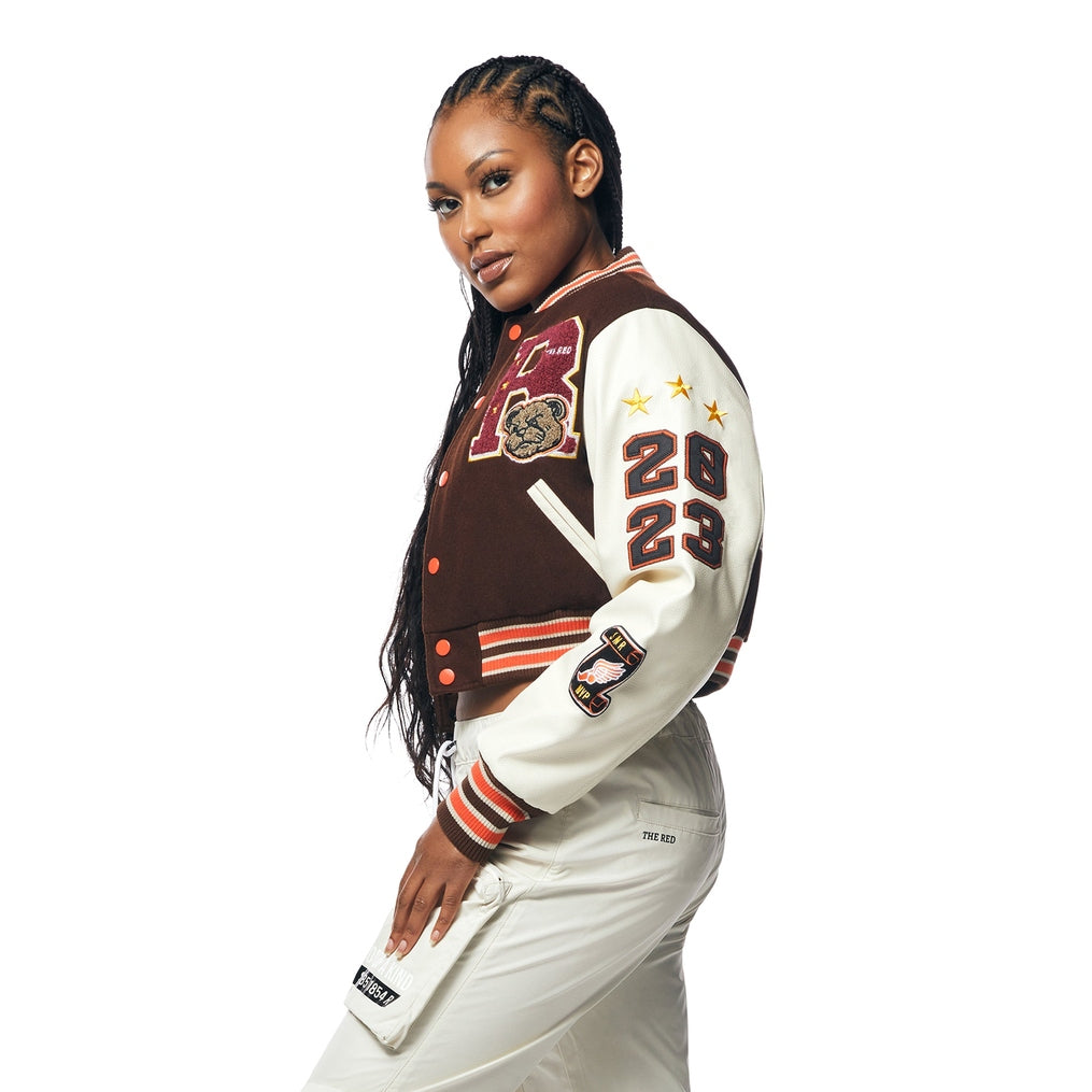 Women's on sale varsity jacket