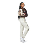 Wool Varsity Jacket - Dark Oak