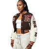 Wool Varsity Jacket - Dark Oak