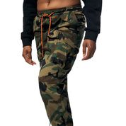Smoke Rise RED Utility Windbreaker Pants - Wood Camo