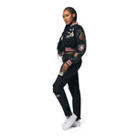 Wool Varsity Jacket - Black