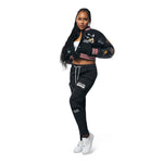 Wool Varsity Jacket - Black