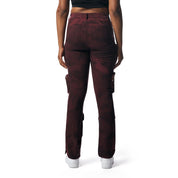 Smoke Rise RED Utility Cargo Pants - Rhubarb