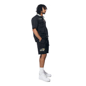 Smoke Rise Tapestry Shorts - Black