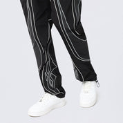 Straight Maximalist Windbreaker Pants