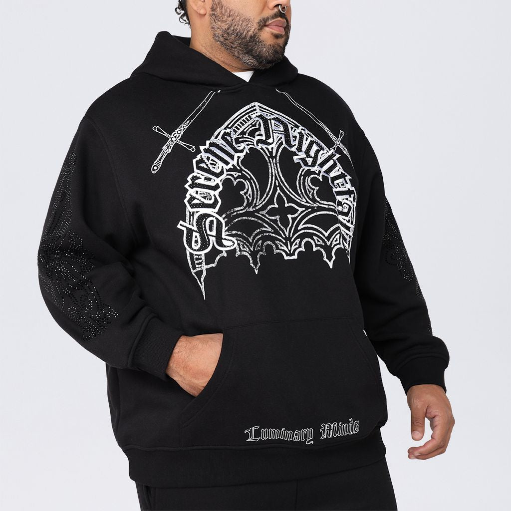 Big and Tall - Dystopia Fleece Hoodie