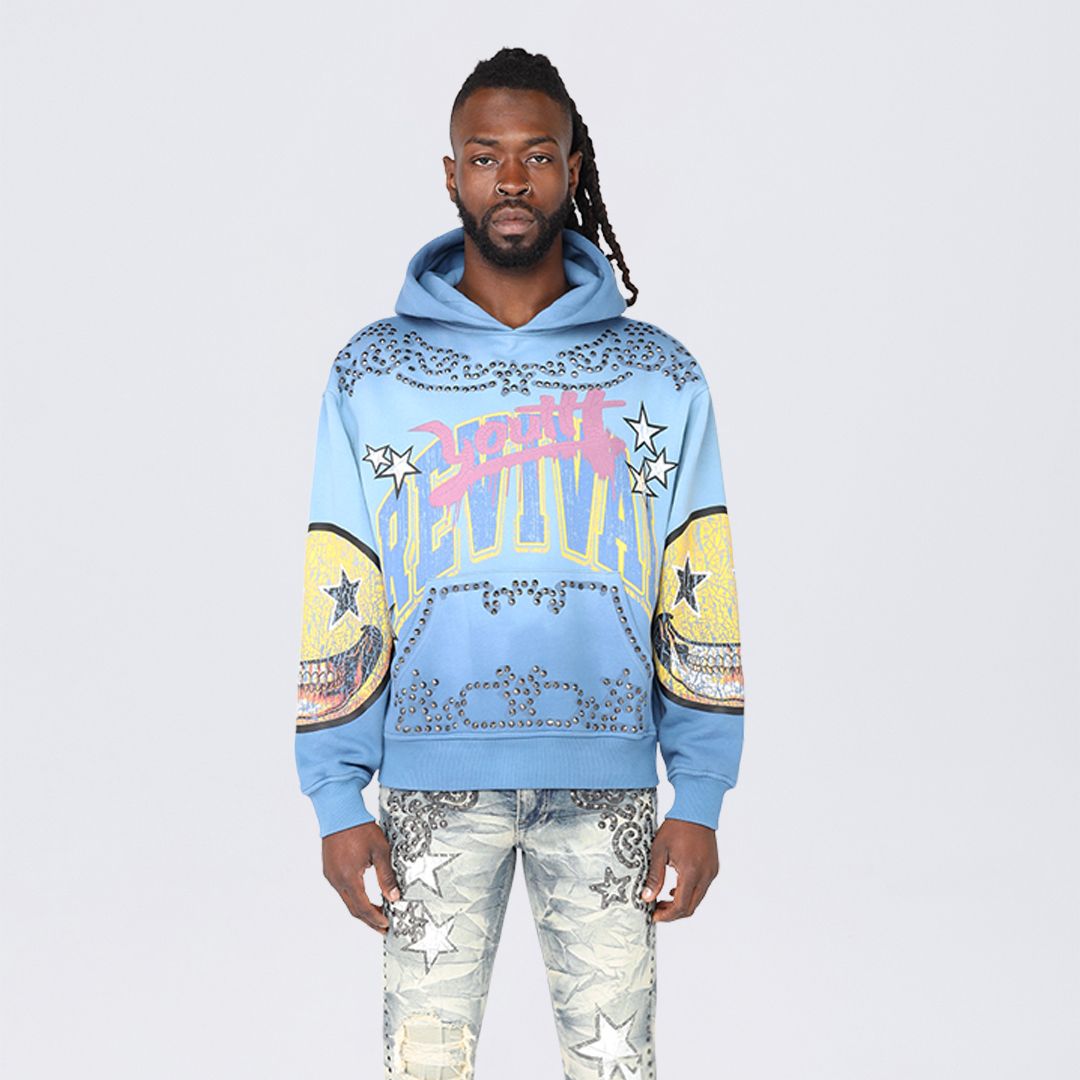 Oversized Maximalist Fleece Hoodie