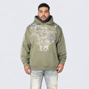 Big and Tall - Fleece Tapestry Hoodie