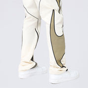 Straight Maximalist Windbreaker Pants