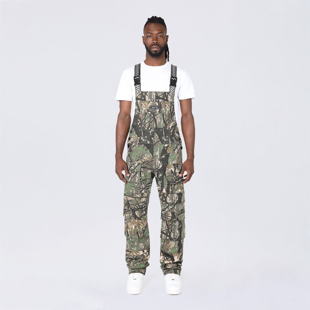 Straight Utility Twill Overalls