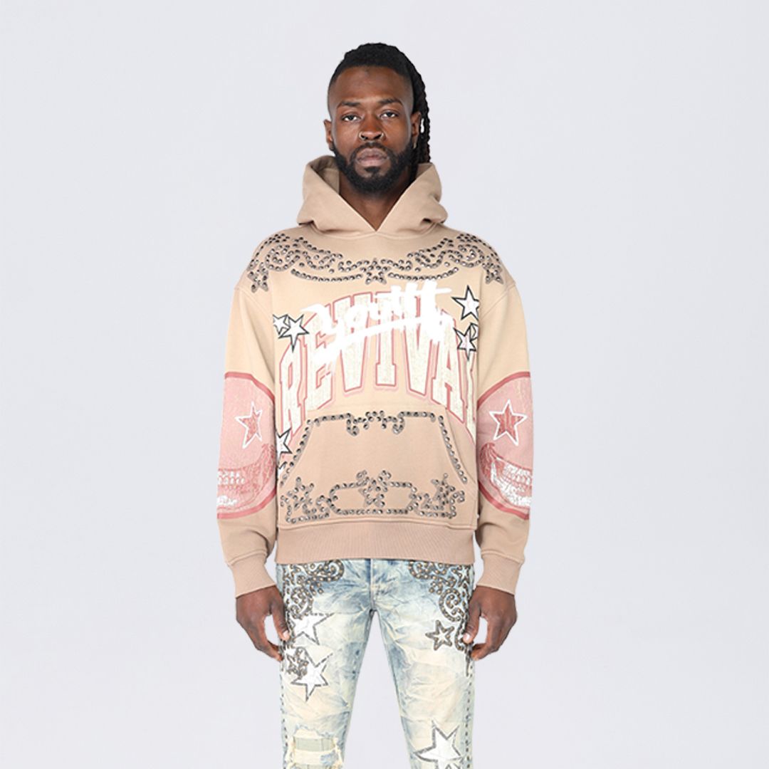 Oversized Maximalist Fleece Hoodie