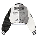 Color Block Wool Varsity Jacket