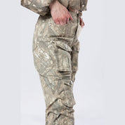 Smoke Rise RED High Rise Stacked Print Twill Pants - Khaki Hunting Camo