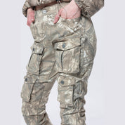 Smoke Rise RED High Rise Stacked Print Twill Pants - Khaki Hunting Camo