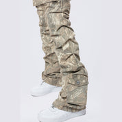 Smoke Rise RED High Rise Stacked Print Twill Pants - Khaki Hunting Camo
