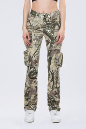 Utility Cargo Pants - Olive Hunting Camo