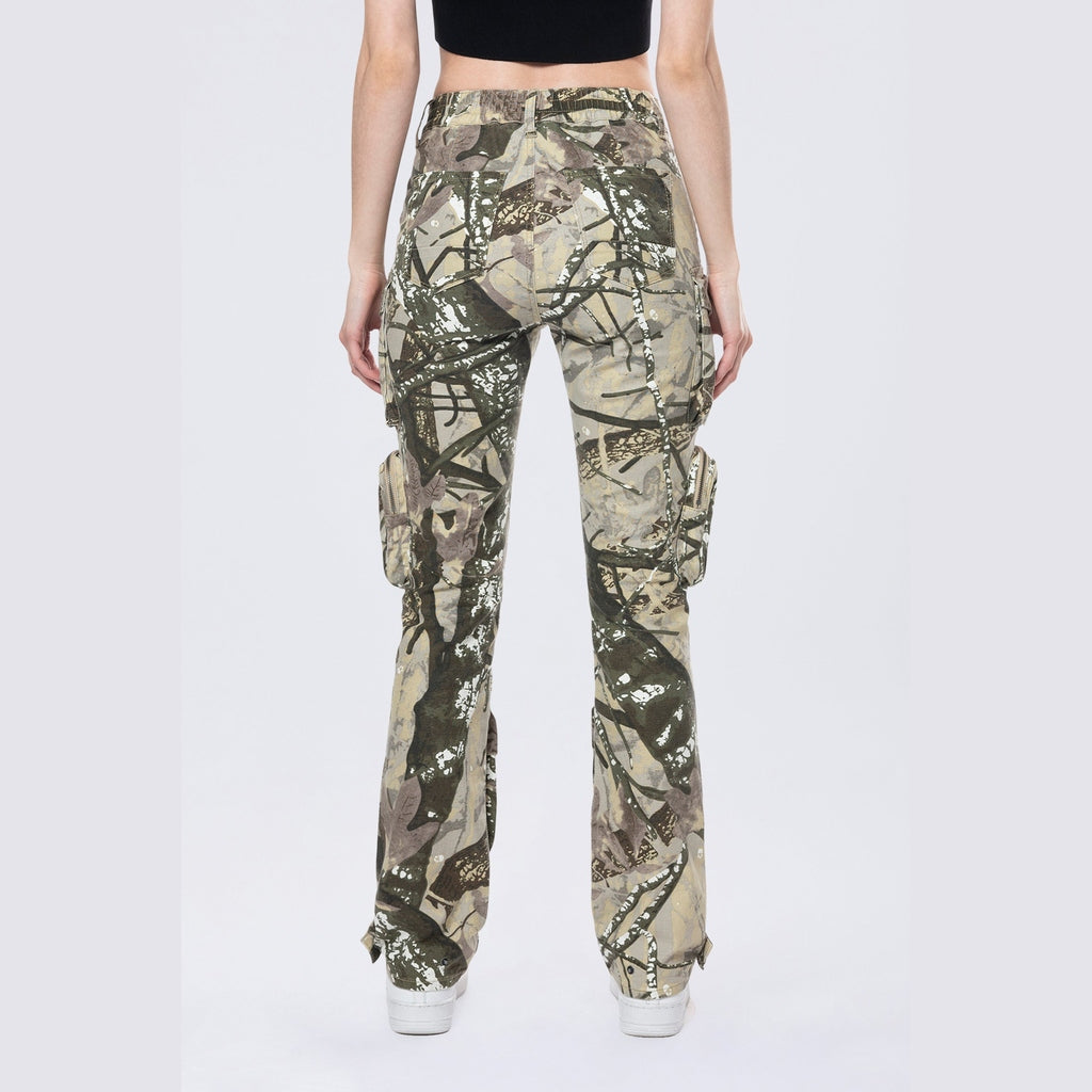 Smoke Rise RED Utility Cargo Pants - Olive Hunting Camo