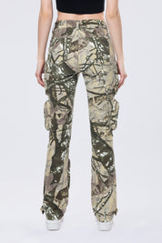 Utility Cargo Pants - Olive Hunting Camo