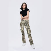 Smoke Rise RED Utility Cargo Pants - Olive Hunting Camo