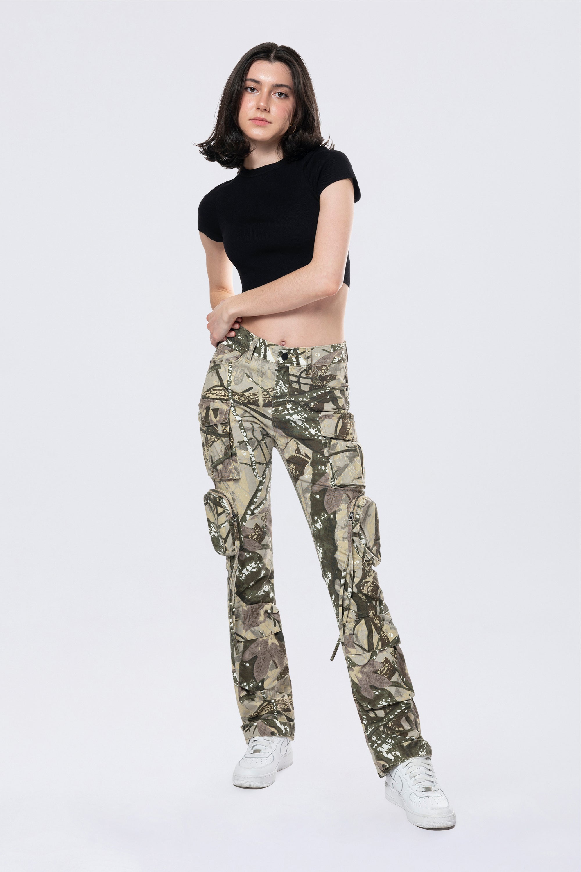 Utility Cargo Pants - Olive Hunting Camo