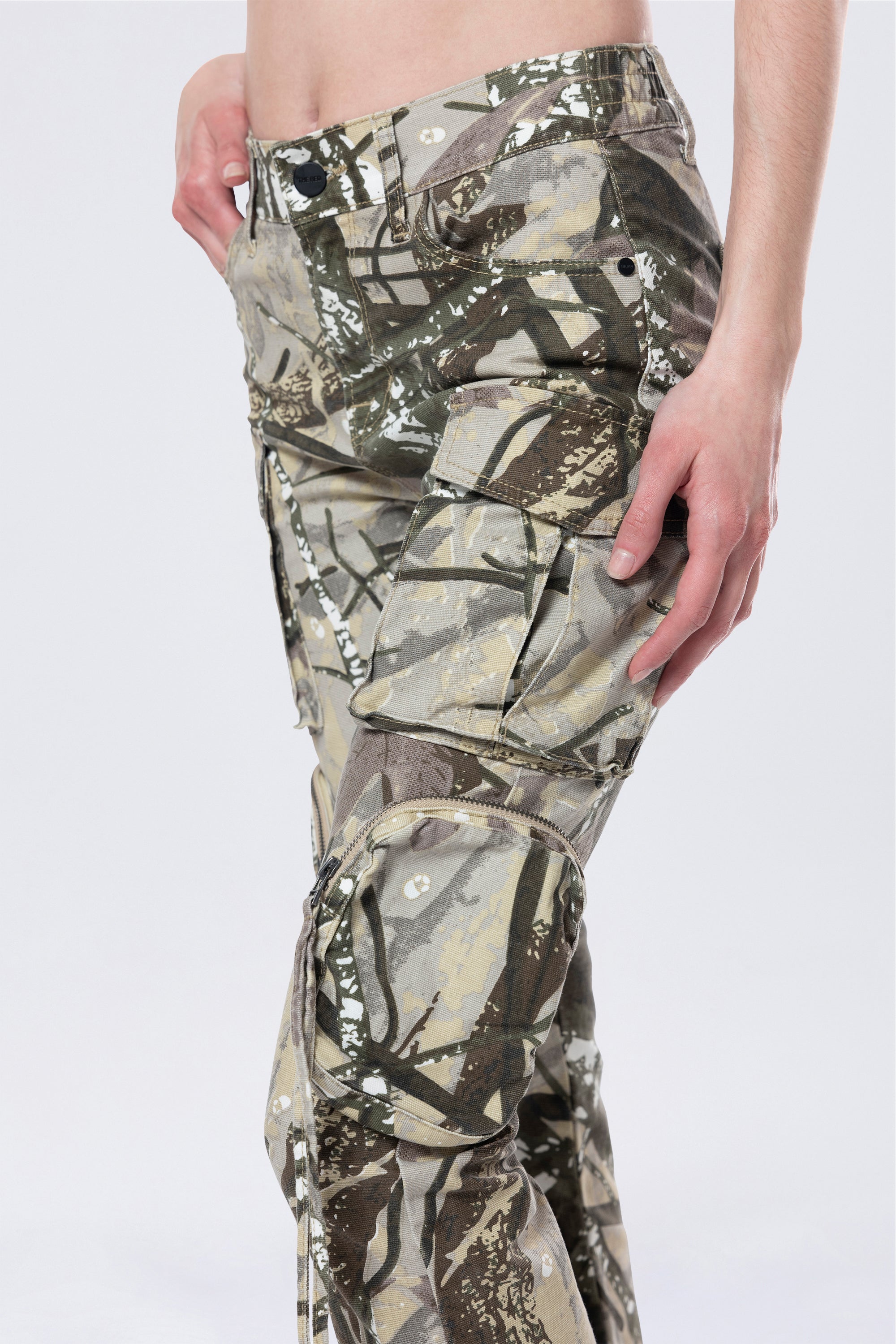 Utility Cargo Pants - Olive Hunting Camo