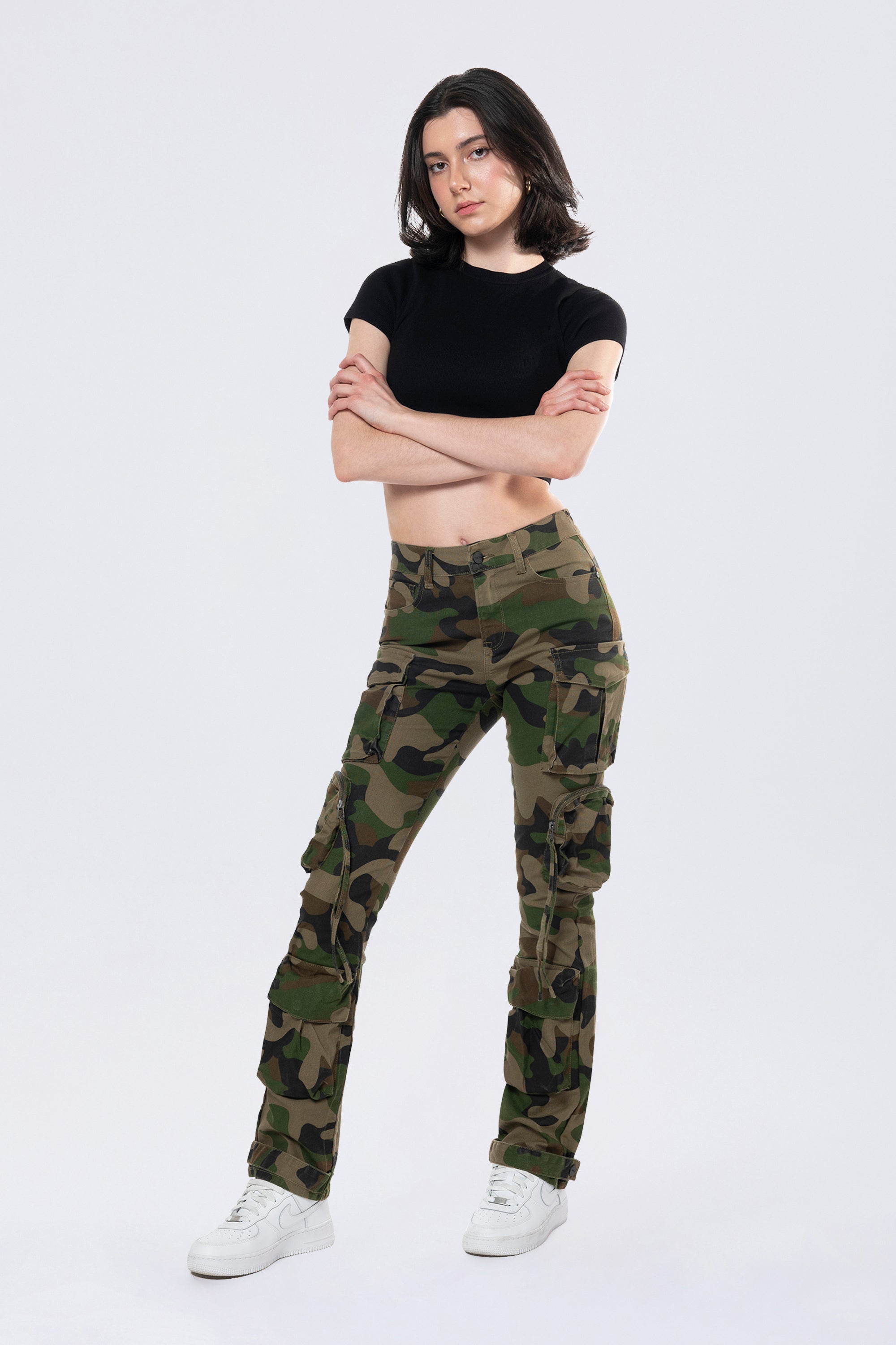 Utility Cargo Pants - Wood Camo