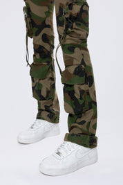 Utility Cargo Pants - Wood Camo