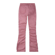 Smoke Rise RED Pigment Dyed Utility Twill Pants - Misty Pink